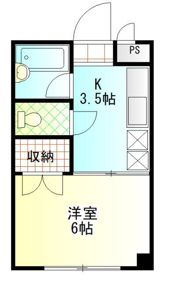 パナメゾン大文字の間取り画像