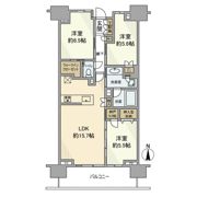 プラウドタワー清澄白河の間取り画像