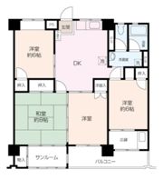 野庭団地634－5号棟の間取り画像