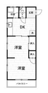 サンシャイン今保 A棟の間取り画像