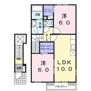グリーンスプラウトBの間取り画像