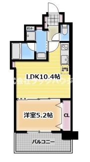 スプランディッド京橋EASTの間取り画像