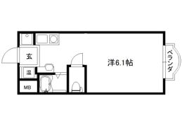 鞍馬口アイビーハウスの間取り画像