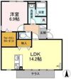 サンラモン東山 Cの間取り画像