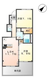 シュプロスⅠの間取り画像