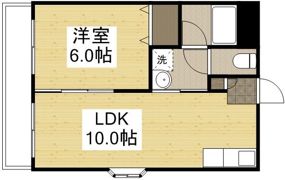 スカイホーク下伊福の間取り画像