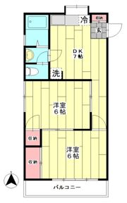 ネオハイムイトウの間取り画像