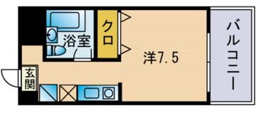エスポワールドミ藤崎南の間取り画像