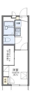 レオパレス星丘Aの間取り画像