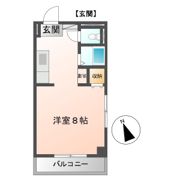 めぞんリベルテⅠの間取り画像