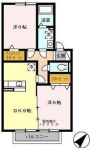 グリーン ヒルの間取り画像