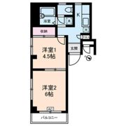第2梨本マンションの間取り画像