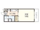 JRBハイツ矢野Ⅰ番館の間取り画像