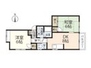 ユアコート江波東の間取り画像