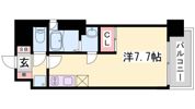 アスヴェル兵庫駅前の間取り画像