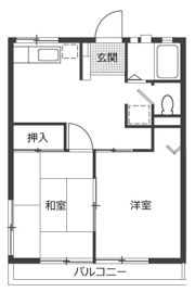 シティハイムアビンドンの間取り画像