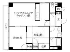 サンセールHirataの間取り画像