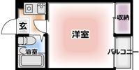 ブルースカイ古川橋の間取り画像