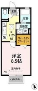 カーサ フィオリーレの間取り画像