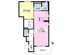 ヴィラーチェⅡの間取り画像