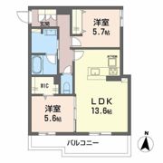 WithPlus上熊本駅前の間取り画像