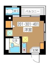 プティ コッフルの間取り画像
