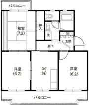クレール川坂の間取り画像