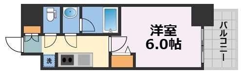 フォーリアライズ難波リアンの間取り画像