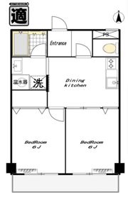 マンション芝公園の間取り画像