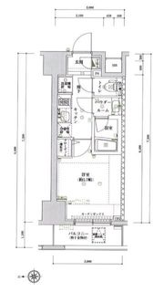 スパシエジーベック亀戸の間取り画像