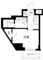 スカイコート板橋区役所前の間取り画像