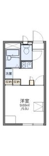 レオパレスフルーラの間取り画像