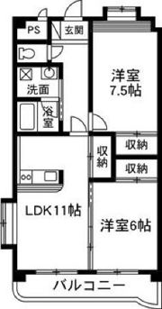 マンションソフィアの間取り画像