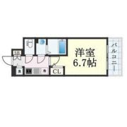 エスリードザ・グラン大阪ノースの間取り画像