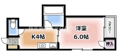 ハイツまゆみの間取り画像