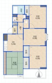 T－net レインボーパークBの間取り画像