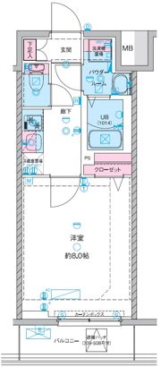 GENOVIA青砥Ⅱの間取り画像