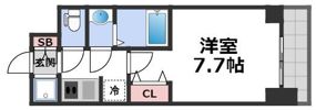 プロシード深江橋の間取り画像