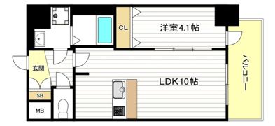 アドバンス北大阪ロワンの間取り画像