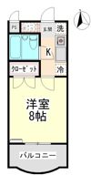 サンハイツ沖浜の間取り画像