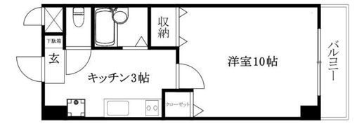 ドミールSの間取り画像