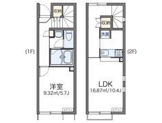 レオネクストサウスウェイヴの間取り画像