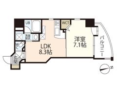 I・Reward天満町の間取り画像