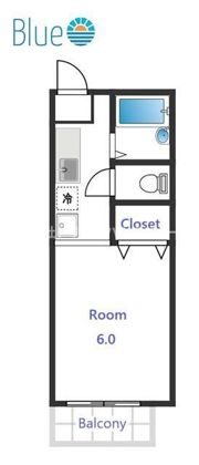 ベルシェ30の間取り画像