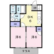 ハッピーシャトウⅠの間取り画像