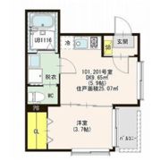 ラ・カーサ仙台の間取り画像
