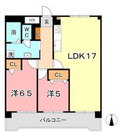 清幸マンション野田の間取り画像