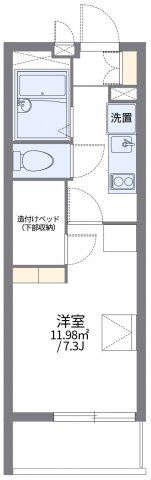 レオパレスアナトリアの間取り画像