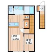 ウエストグランデの間取り画像