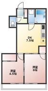 ラフォーレⅡの間取り画像